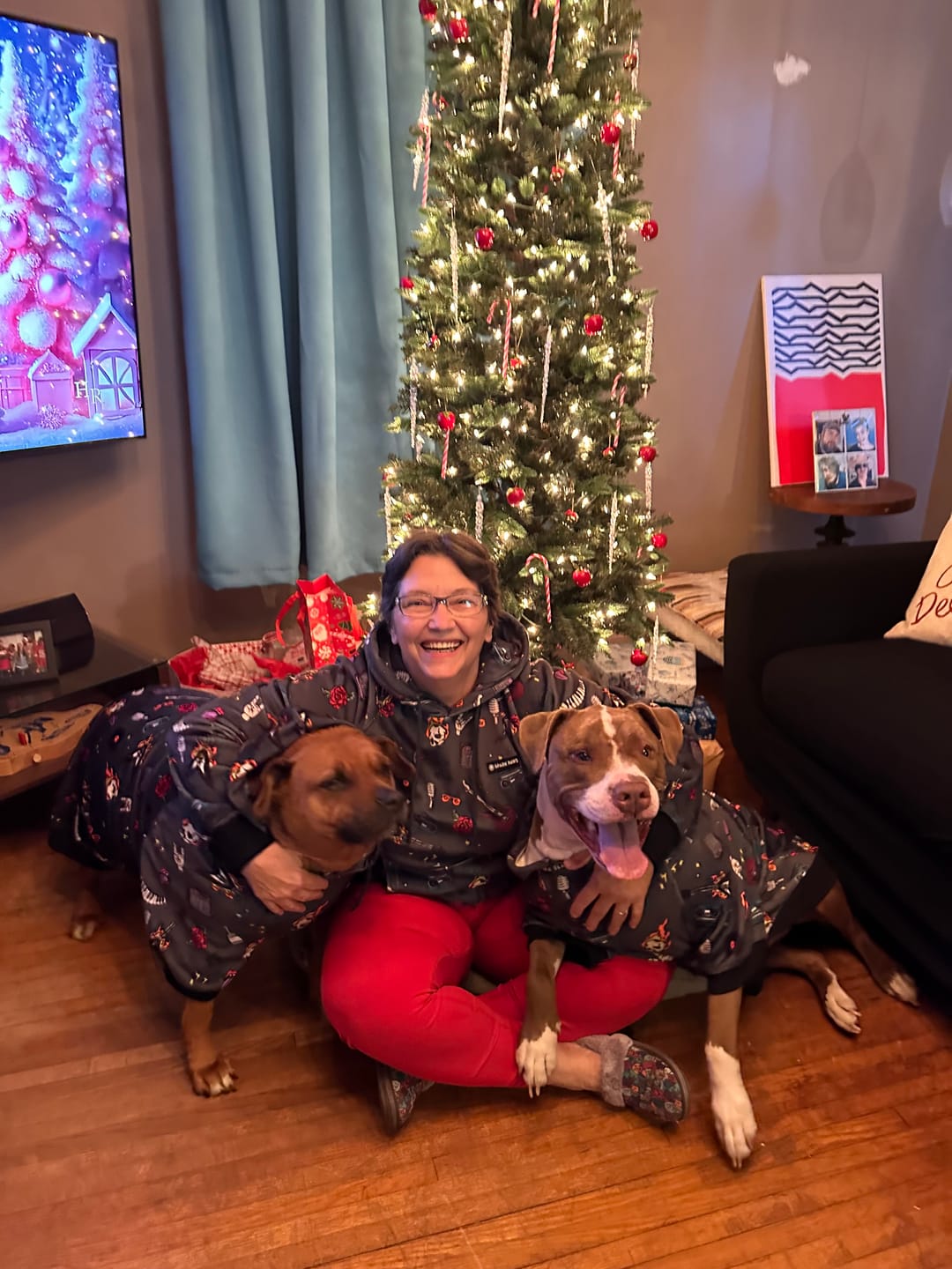 Customer photo review of Rock and Roll Human Hoodie