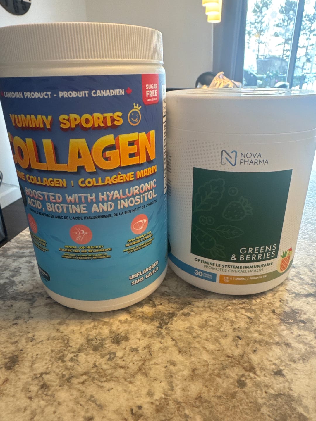 Customer photo review of Yummy Sports - Collagène marin + 435g