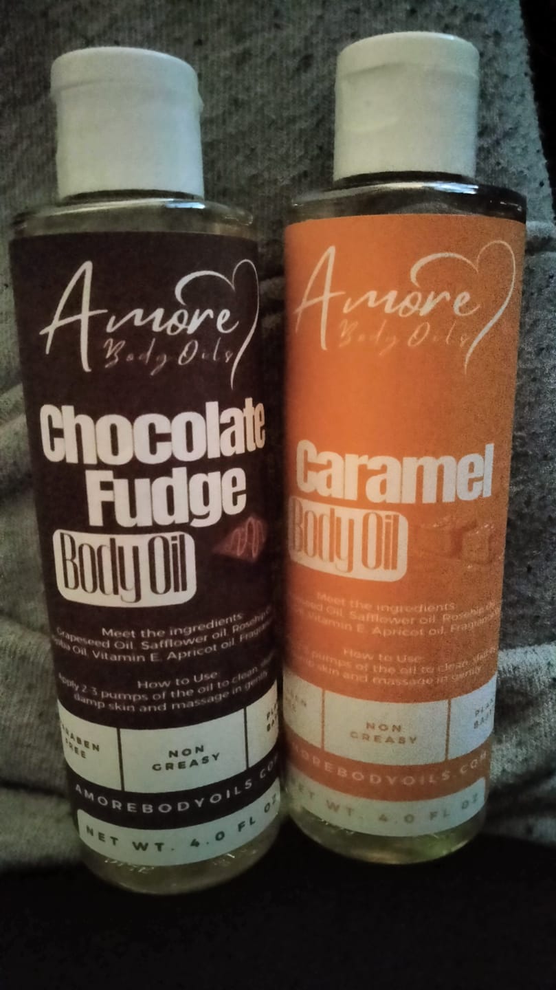 Customer photo review of Chocolate Fudge - Body Oil