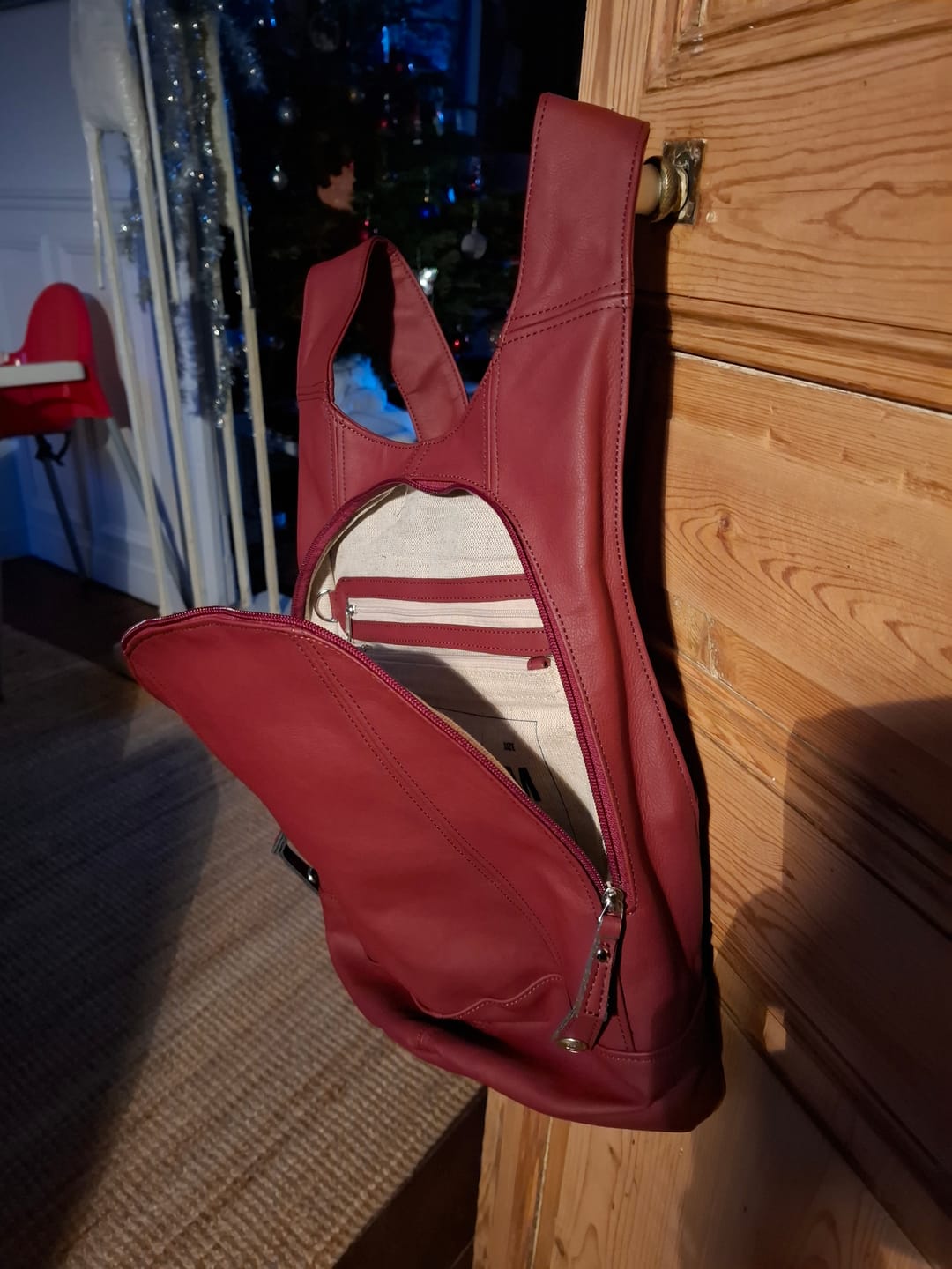 Customer photo review of Le Sac à dos Mela AppleSkin™ - Ergonomique et Antivol