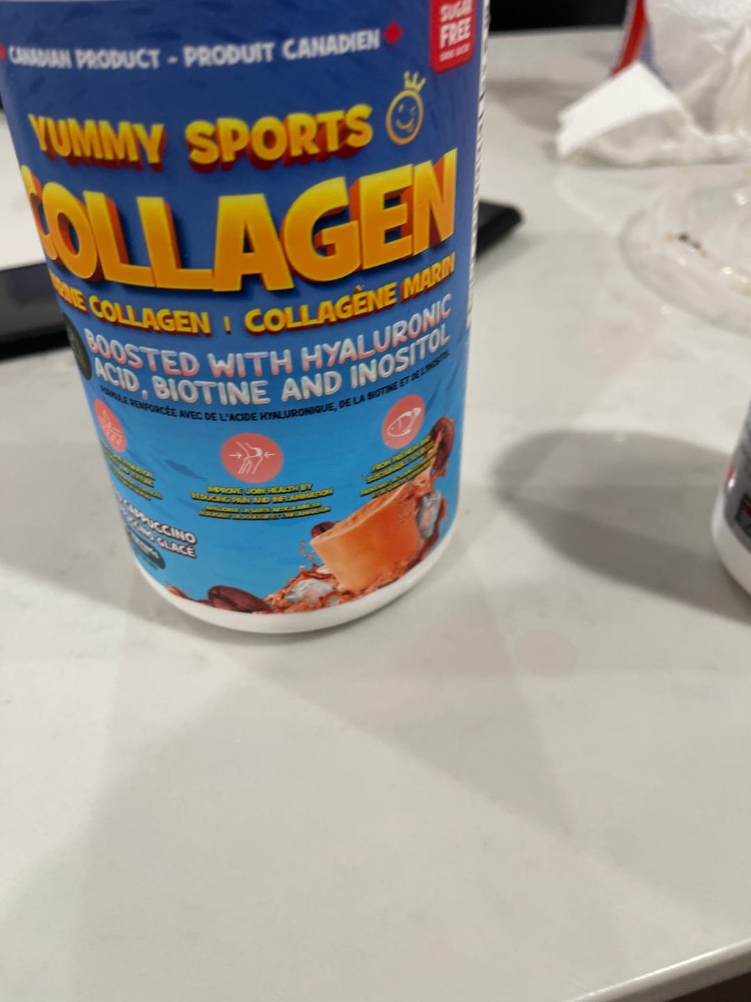 Customer photo review of Yummy Sports - Collagène marin + 435g