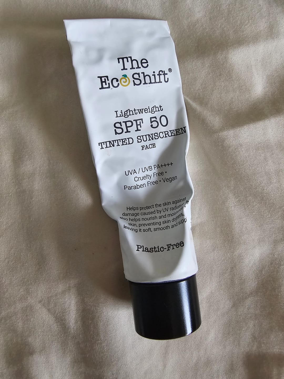 Customer photo review of Lightweight  Daily Tinted Sunscreen with SPF50