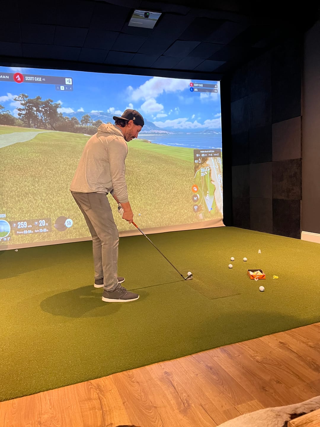 Customer photo review of The Stinger Course Hoodie
