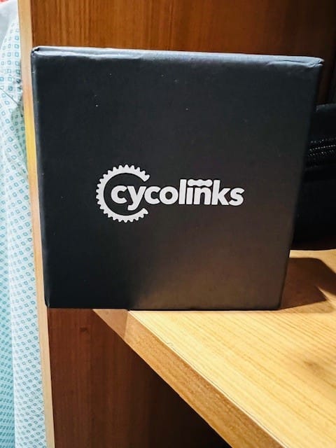 Customer photo review of Cycolinks Velorosa Road Bicycle Earrings