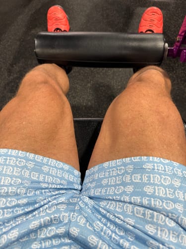 Customer photo review of Mesh Shorts 4" Inseam