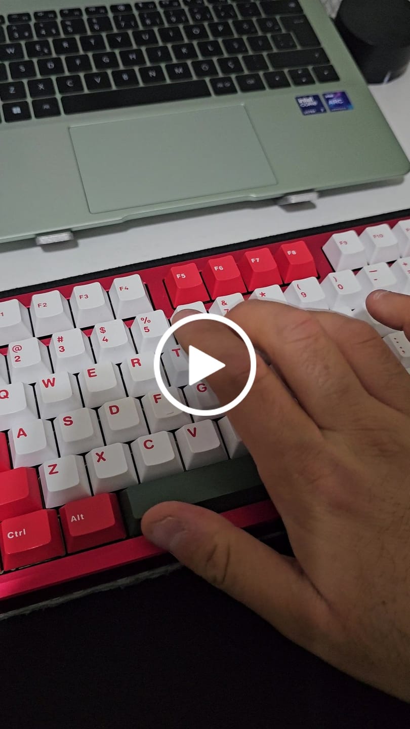 Customer video review of KEYGEEK X MZ Y3 LINEAR SWITCH FACTORY LUBED EDITION (10PCS)
