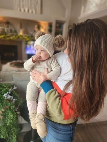 Customer photo review of Julia Beanie in Ivory