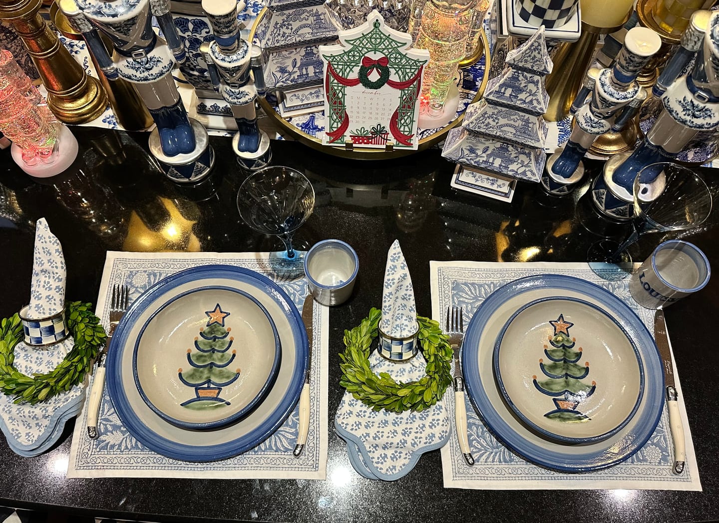 Customer photo review of Pasta Plate - Christmas Tree