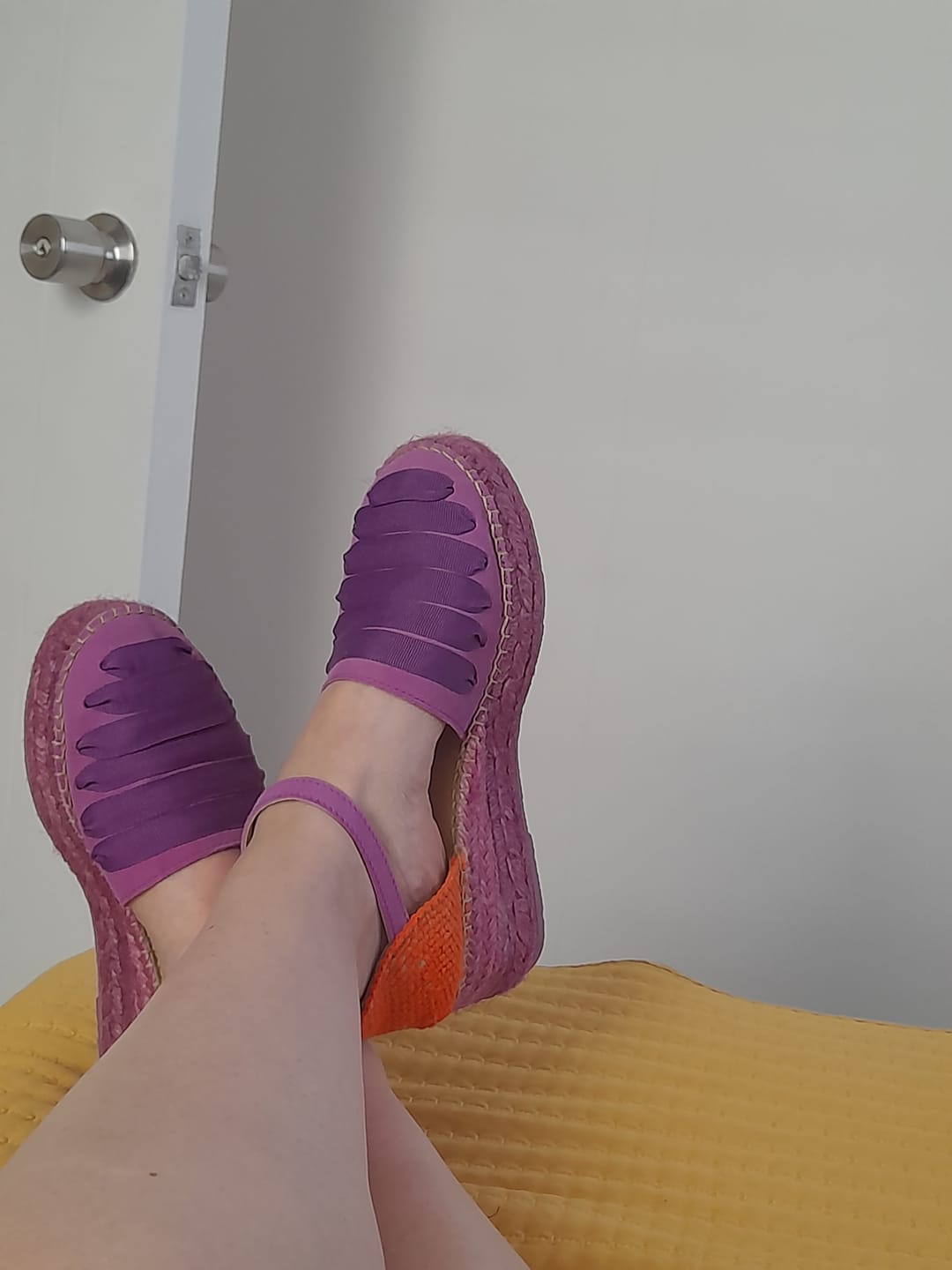 Customer photo review of Palma Lavanda Naranja