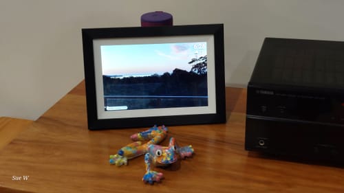 Customer photo review of Digital Photo Frame