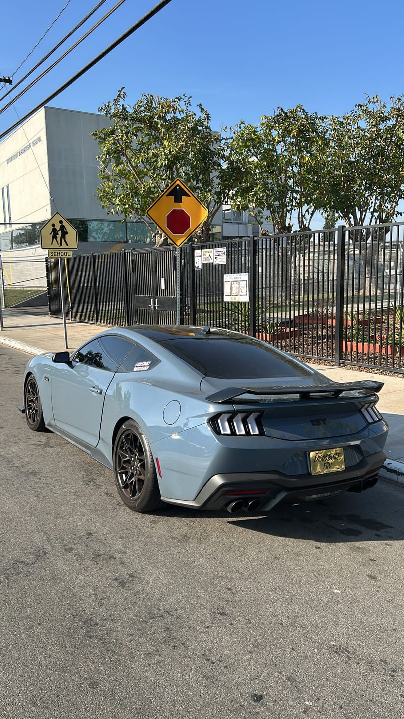 Customer photo review of 2024 + Ford Mustang S650 Euro Style Taillights Amber Turn Signal Sequential