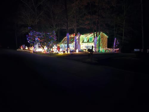 Customer photo review of LitLamp™ Dynamic Curtain Lights