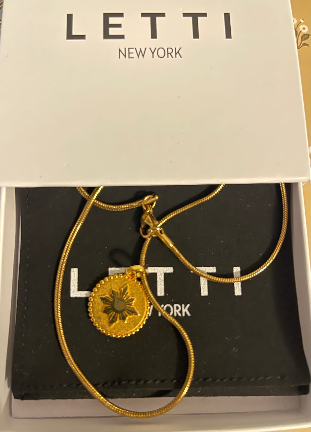 Customer photo review of Araw Pendant