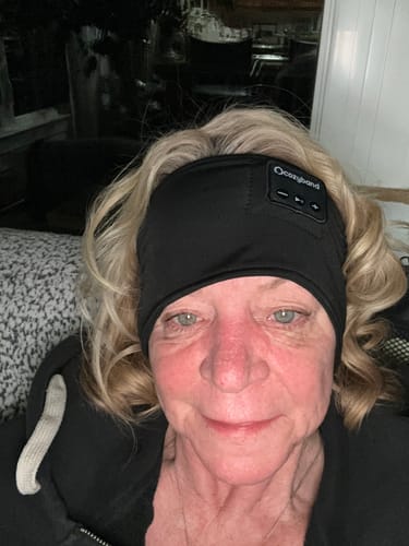 Customer photo review of CozyBand Wireless Headphones
