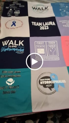 Customer video review of Classic T-Shirt Blanket