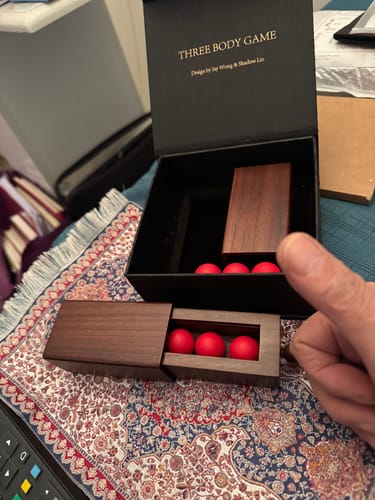 Customer photo review of Three Body Game By Classicho