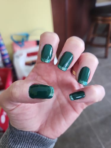 Customer photo review of Rocket Nail Fuel Nail Repair - Clear