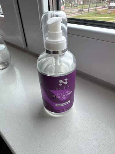 Customer photo review of Salviv Dead Sea Magnesium Oil