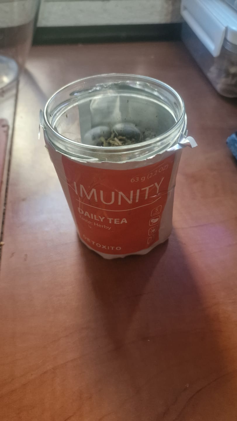 Customer photo review of Čaj Imunita (21 denní balení)