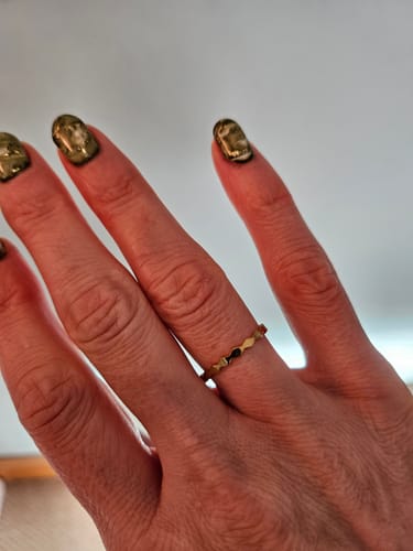 Customer photo review of The Essential Groove Ring