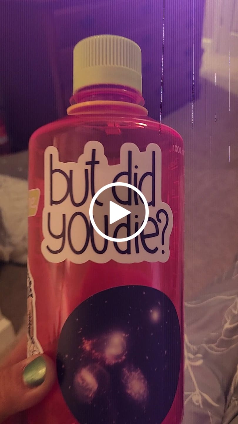 Customer video review of But Did You Die? Sarcasm Sticker