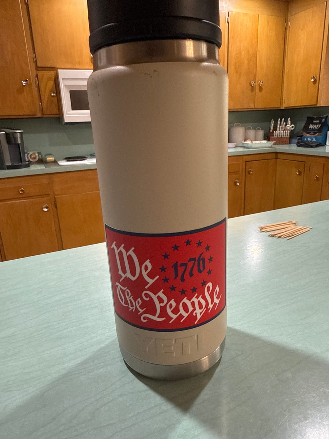 Customer photo review of We The People "Limited Edition" Decal