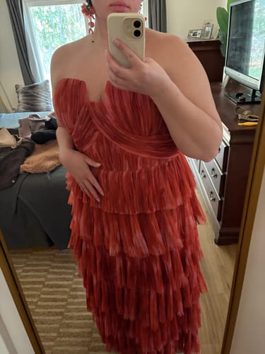 Customer photo review of simi gown