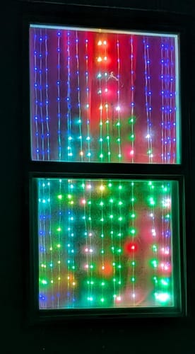 Customer photo review of LitLamp™ Dynamic Curtain Lights