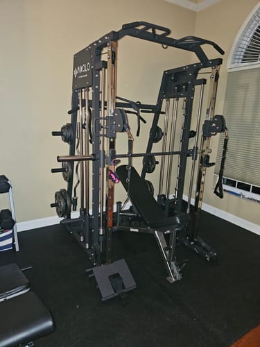 Customer photo review of M4-1.0 Home Gym Package