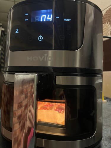 Customer photo review of Air Fryer Novio Grill & Fry