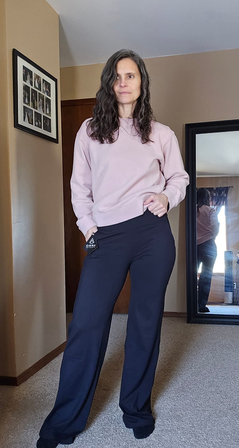 Customer photo review of FlexFit Wide Leg Pants
