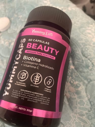 undefined review of Capsulas de Biotina + Colágeno + Vitamina C, para el cabello, piel y uñas image 1 out of 1