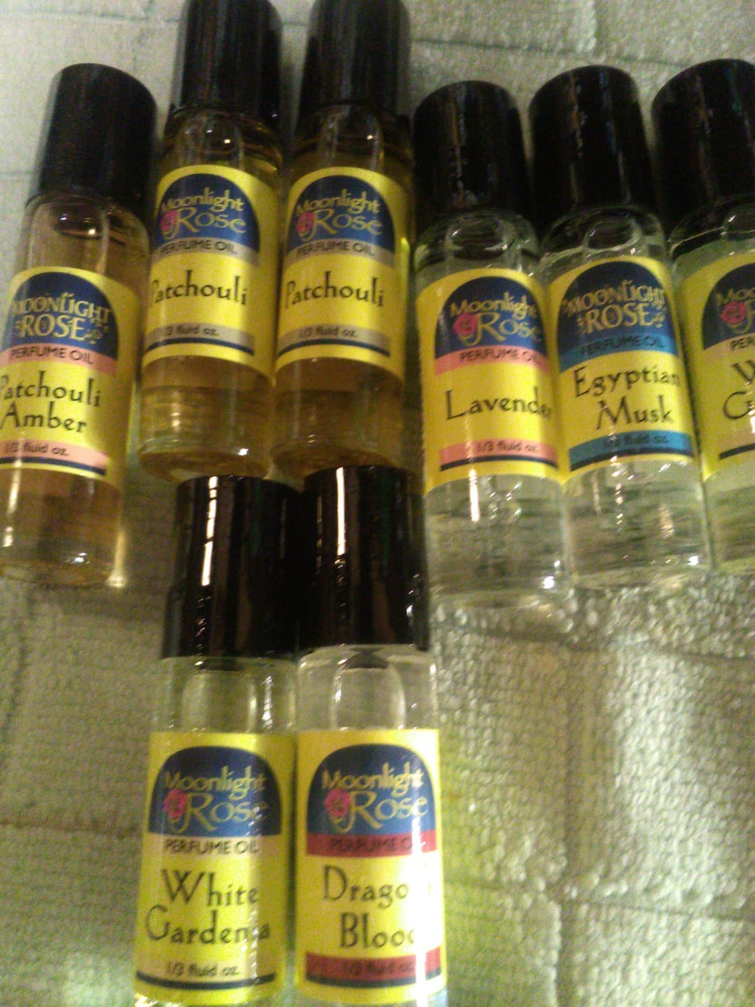 Customer photo review of Moonlight Rose Perfume Oil
