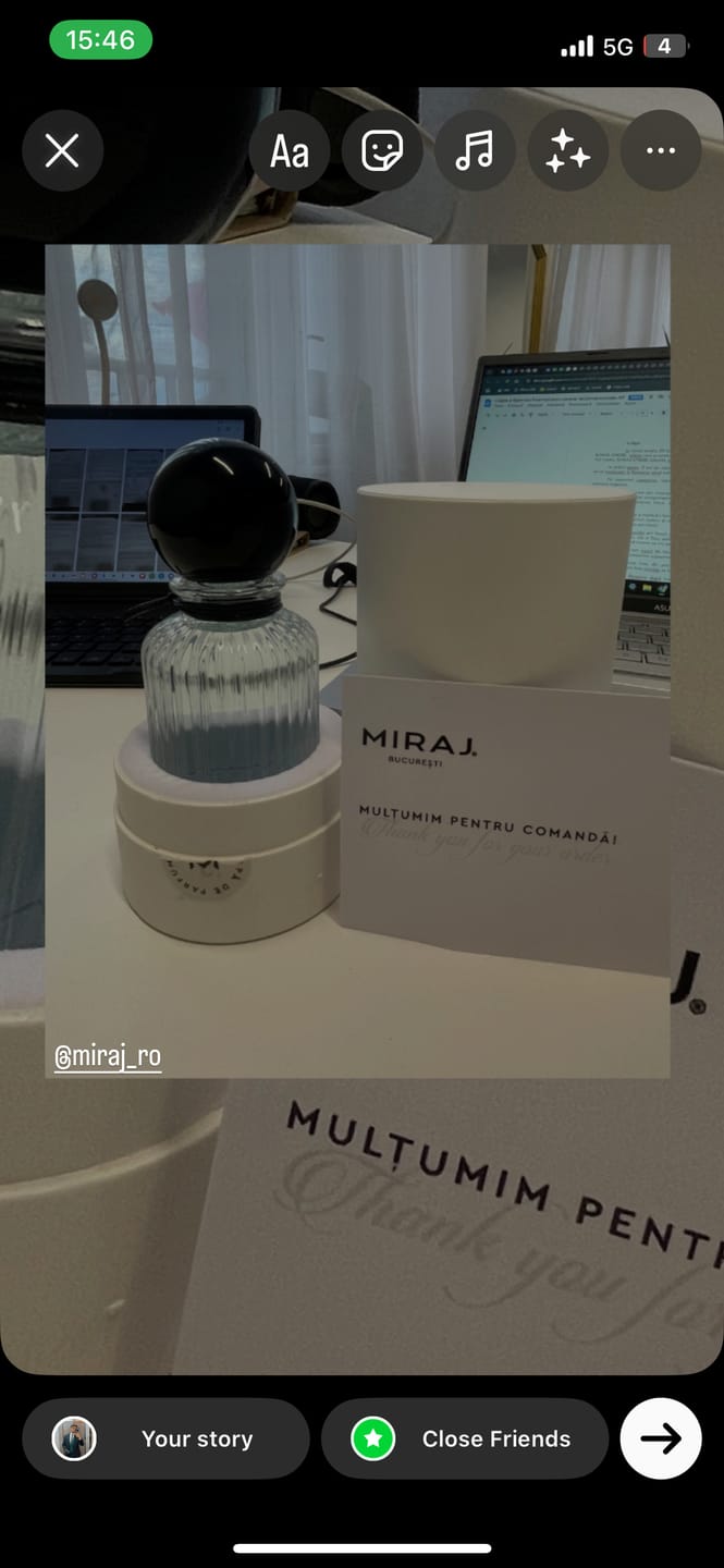 Customer photo review of Miraj Bleumarin