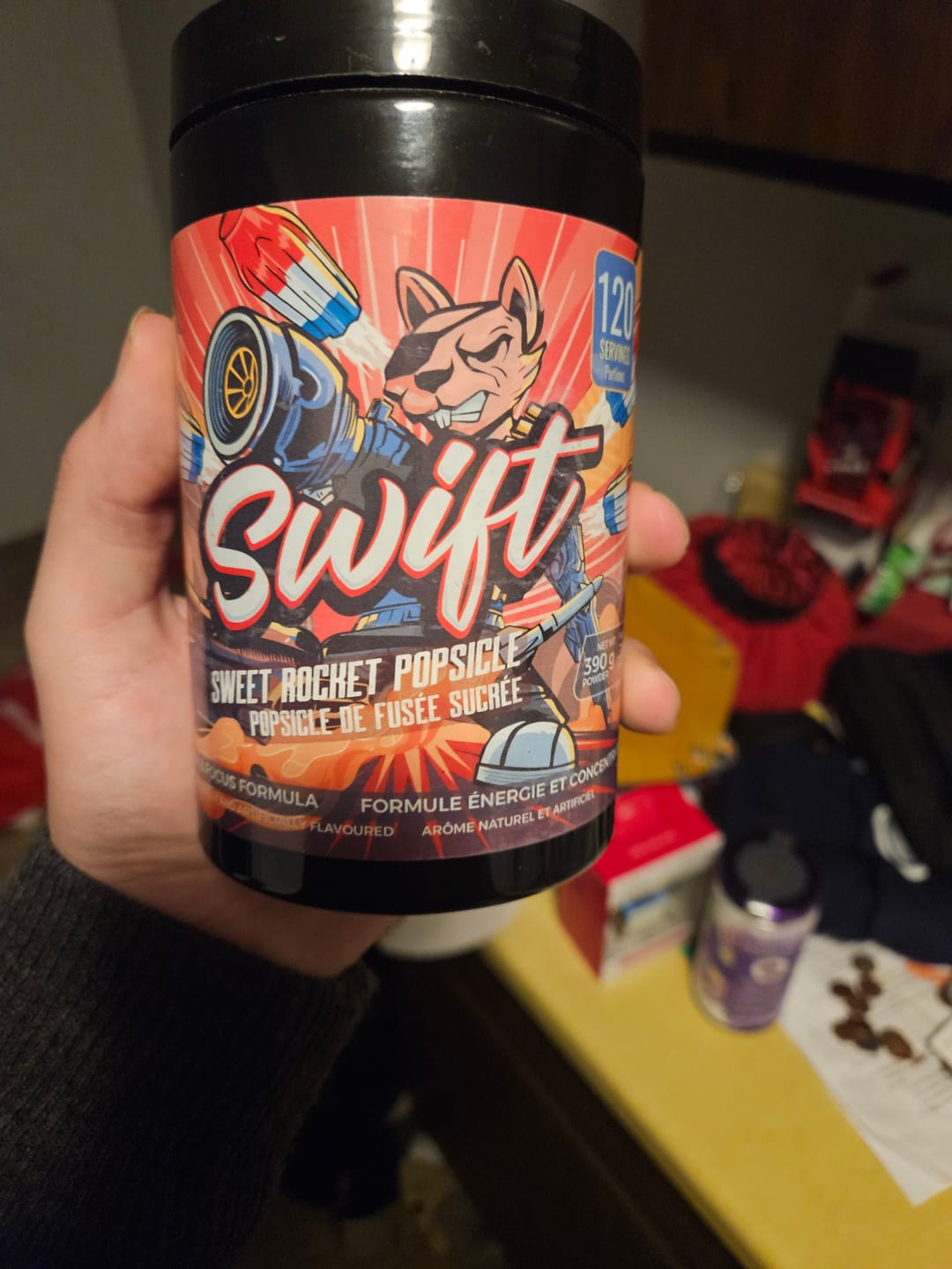 Customer photo review of Sweet Rocket Popsicle