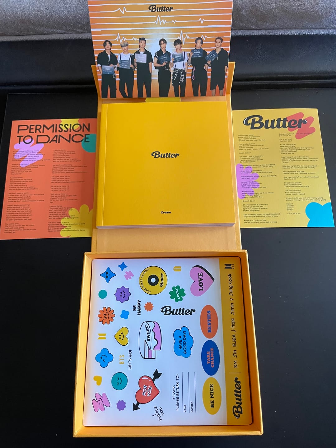 Customer photo review of BTS - SINGLE ALBUM [BUTTER]