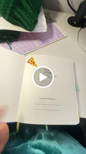 Customer video review of (Pre-Order) Blast Off! - A5 wide yearly planner