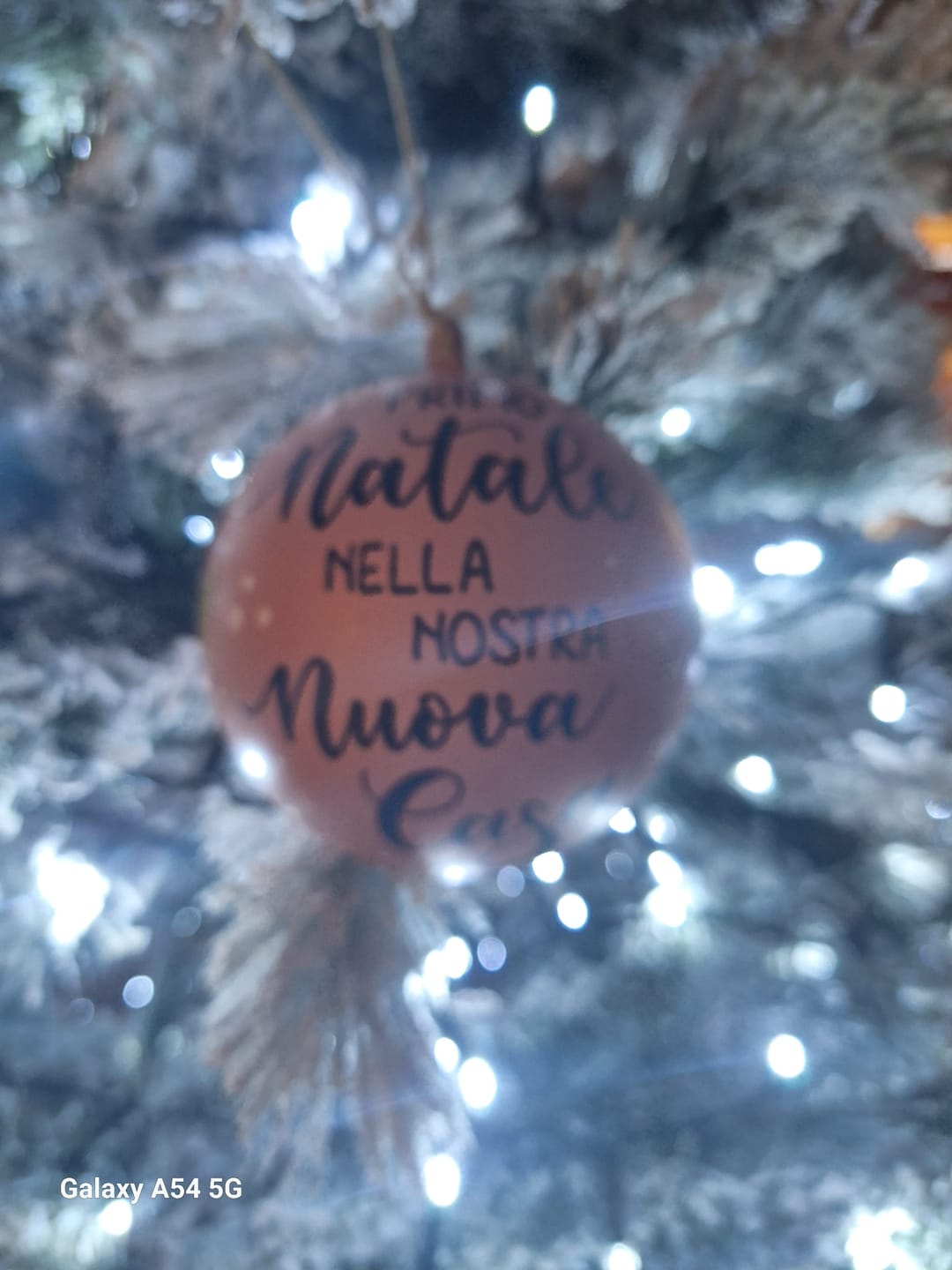 Customer photo review of Pallina Decorativa Rosa Antico