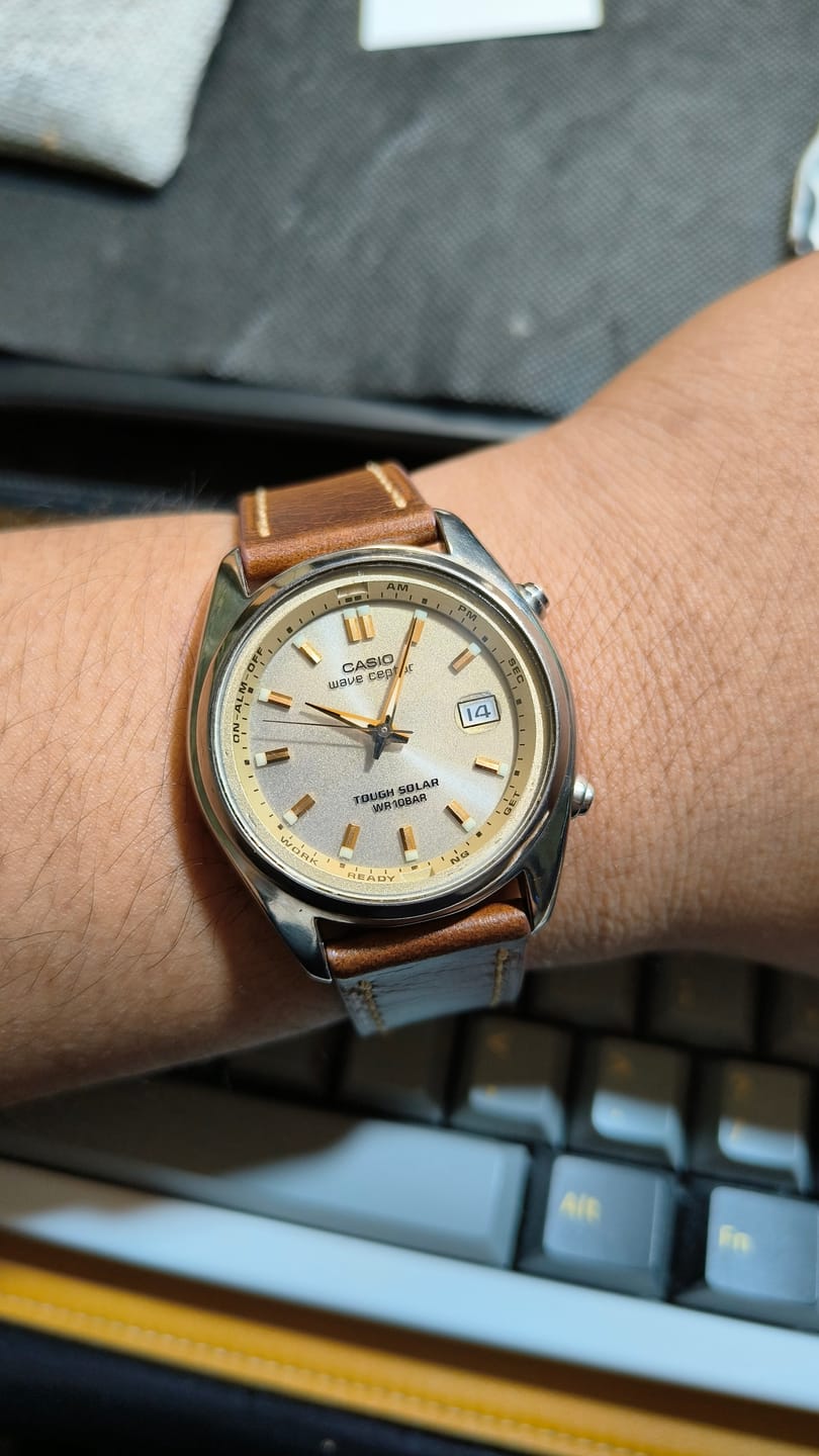 Customer photo review of Leather - Tapered Russet