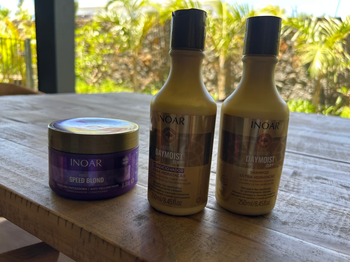 Customer photo review of Inoar Speed Blond Mask 250g