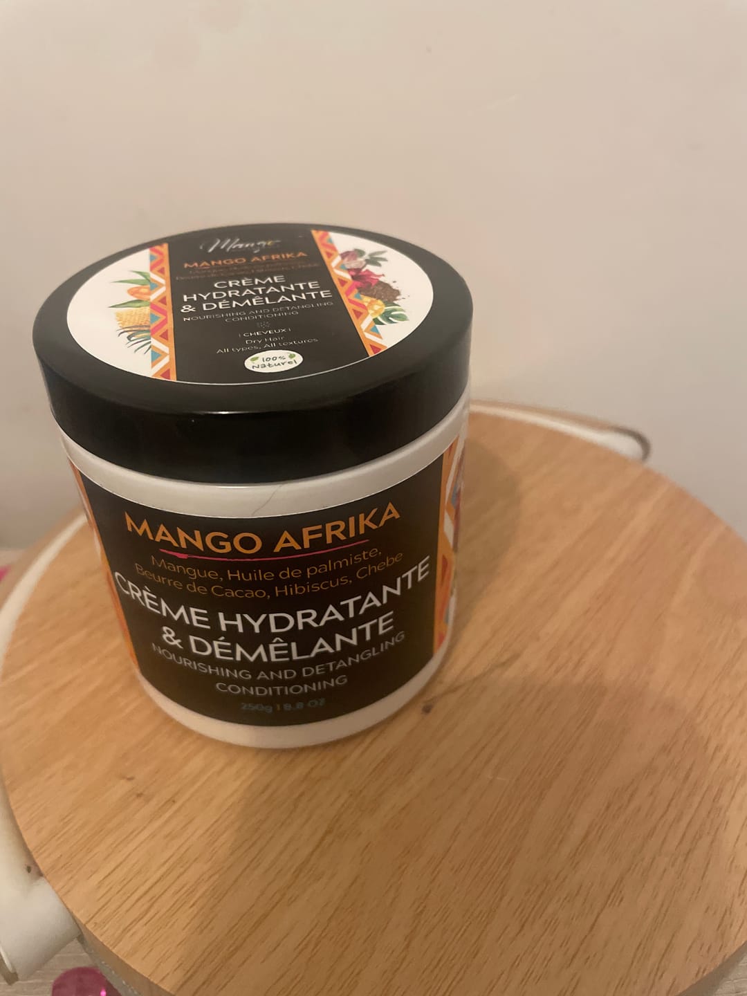Customer photo review of Crème hydratante et démêlante  2 en 1  - MANGO AFRIKA