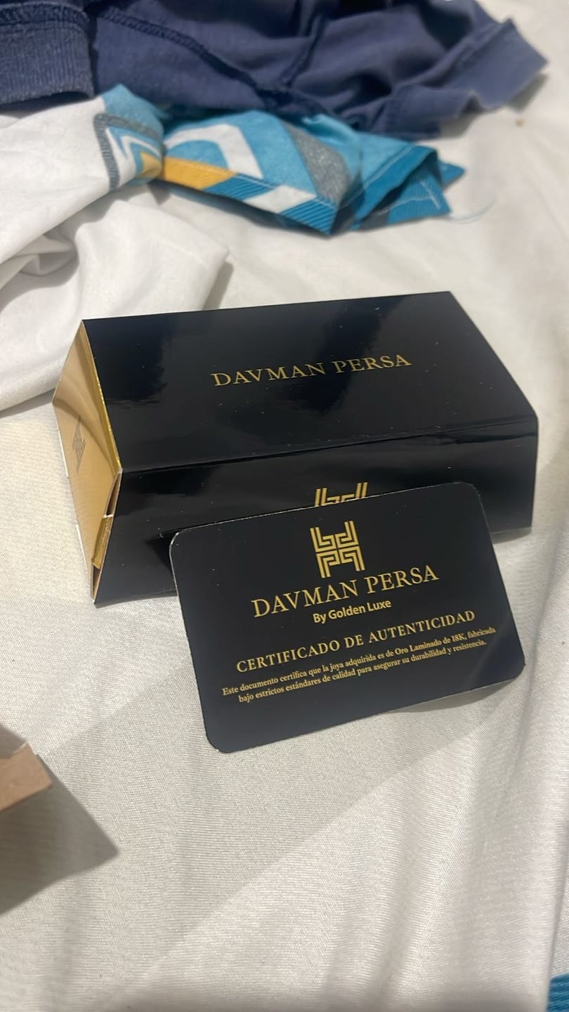 Customer photo review of Pulsera Lazo en Oro laminado 18k