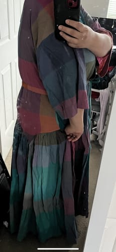 Customer photo review of WOODSTOCK DRESS | AURA CHEX