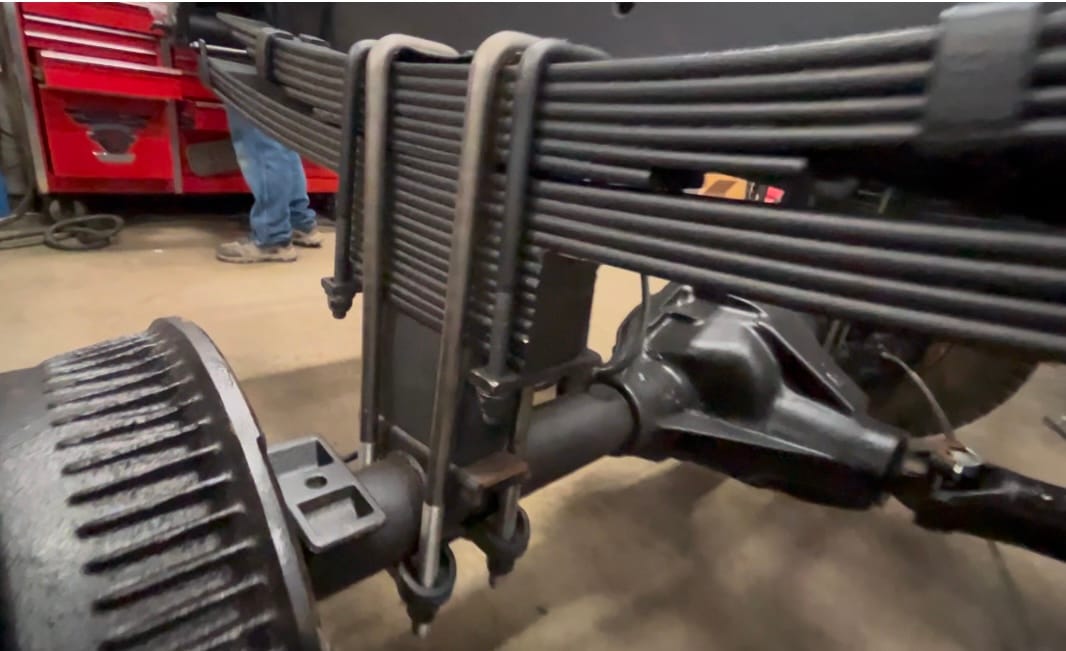 Customer photo review of 3/4 Inch Diameter U-Bolts - Square