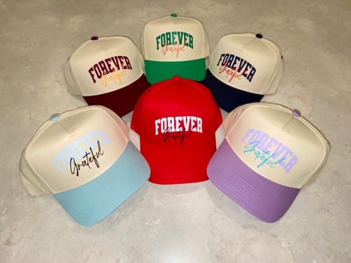 Customer photo review of K-Frame 5 Panel Baseball Hat