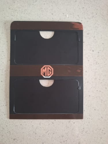 Customer photo review of MG Double Pocket Rego/RUC Holder