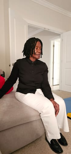 Customer photo review of Twist Faux Locs Wig - OFFSET