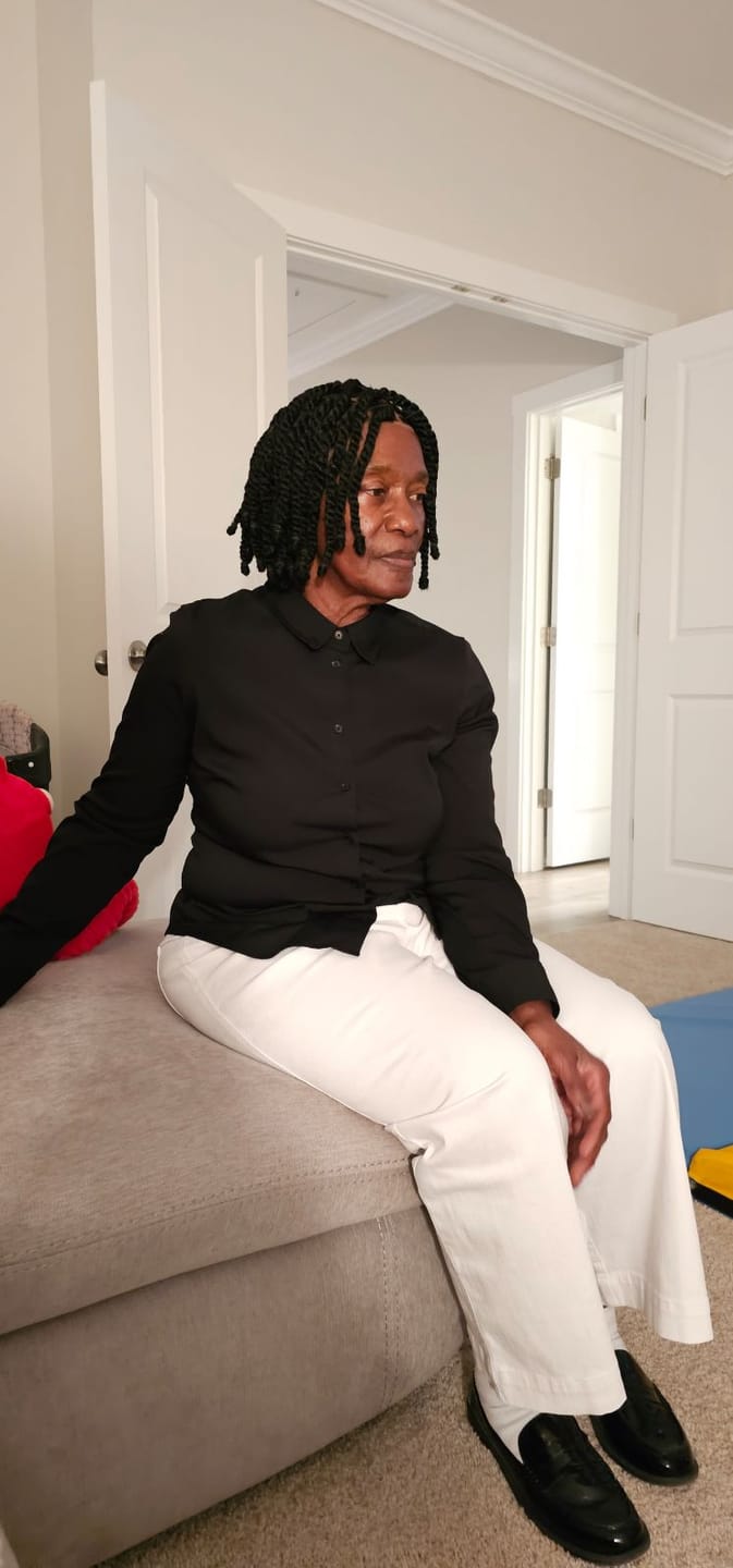 Customer photo review of Twist Faux Locs Wig - OFFSET