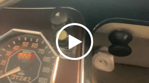 Customer video review of Flush Bezel Chrome LED Warning Light FUEL