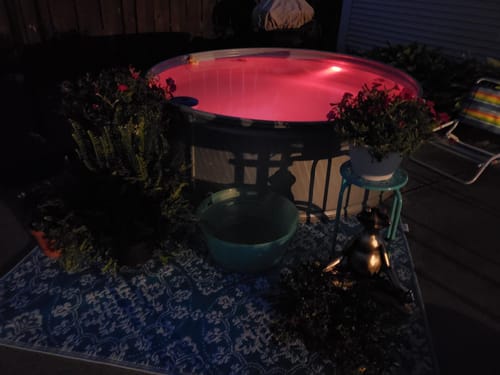 Customer photo review of LED WaterProof Shower Light